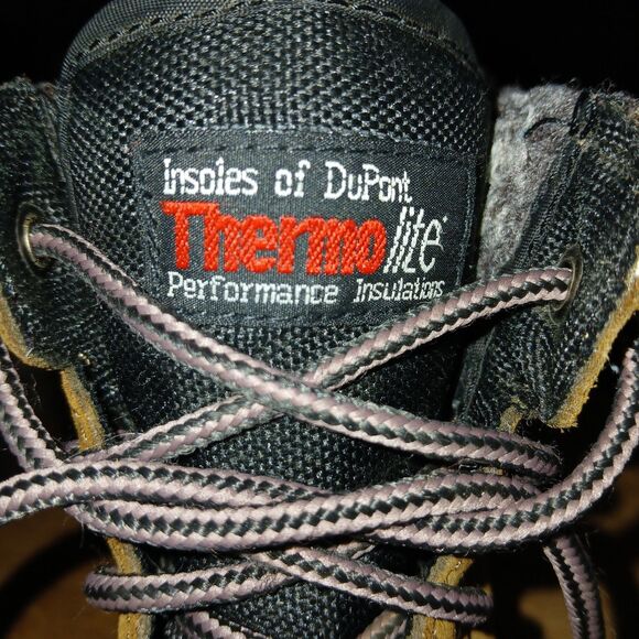 Insulated Duck Boot Thermalite Sz 7 Leather Upper Winter Snow Waterproof Toe main image 6